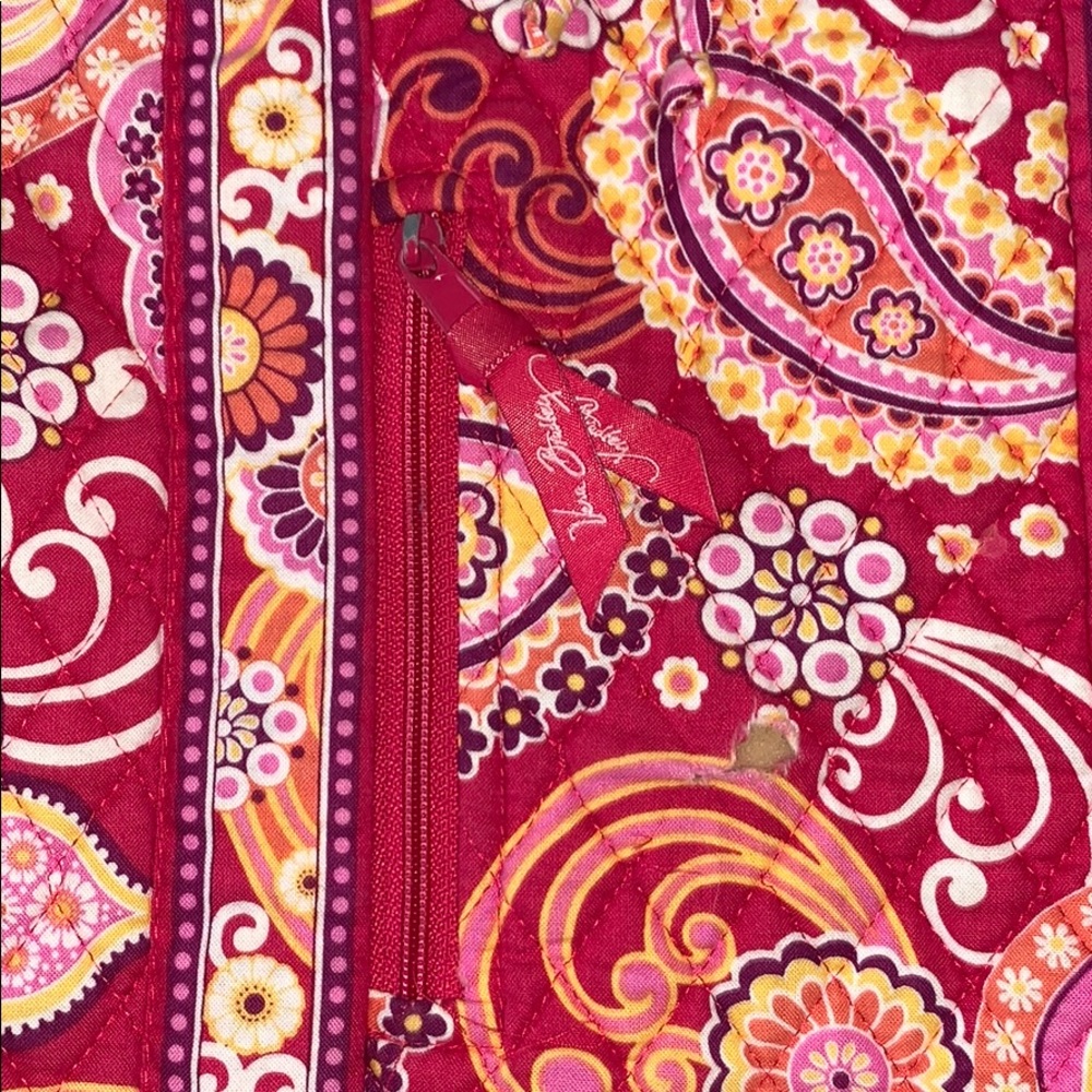 Vera Bradley Raspberry Fizz Drawstring Backpack - image 2